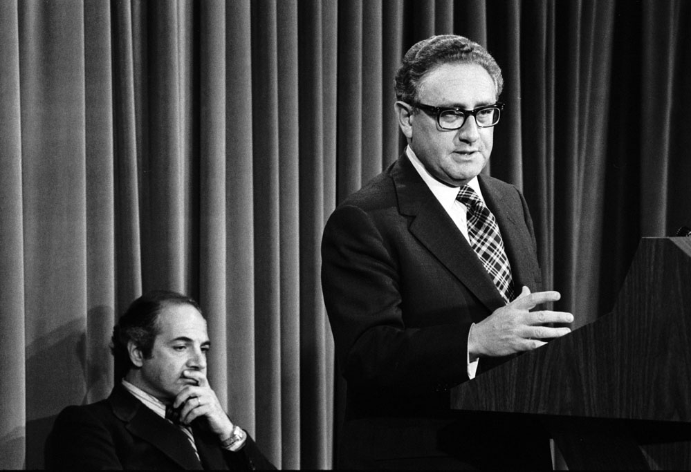 Kissinger kündigt Abschluss der Evakuierung Vietnam