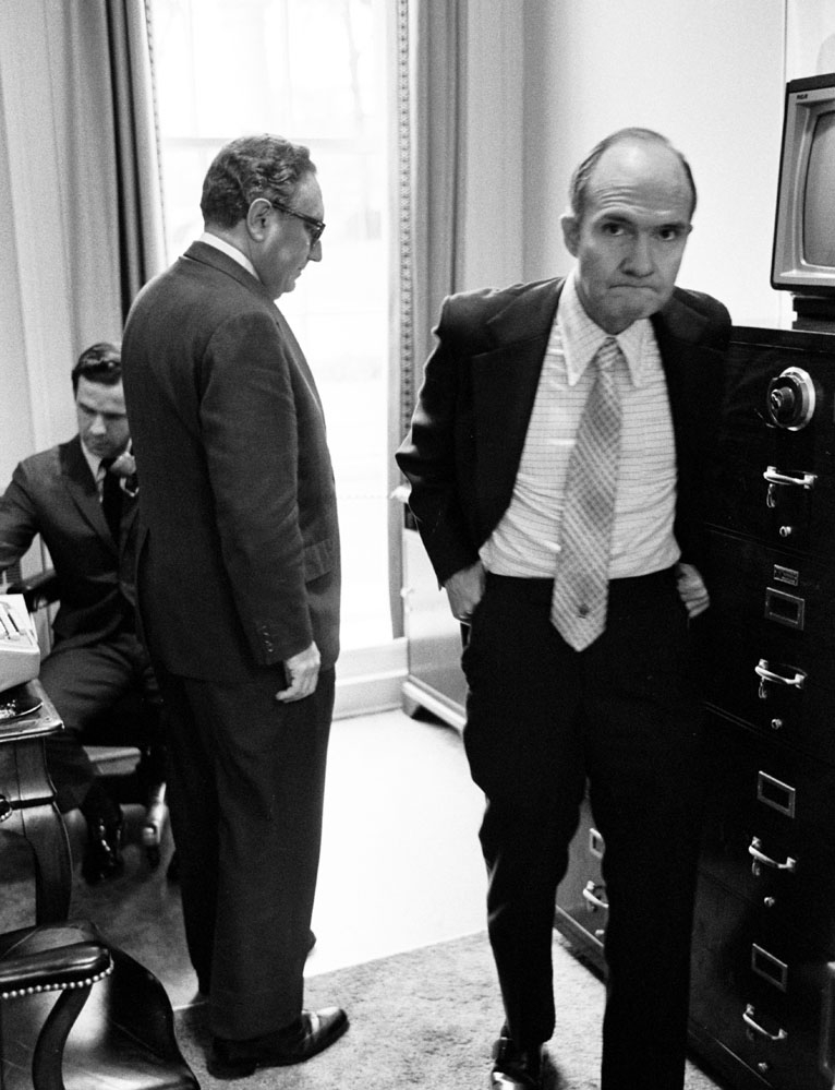 Kissinger und Scowcroft
