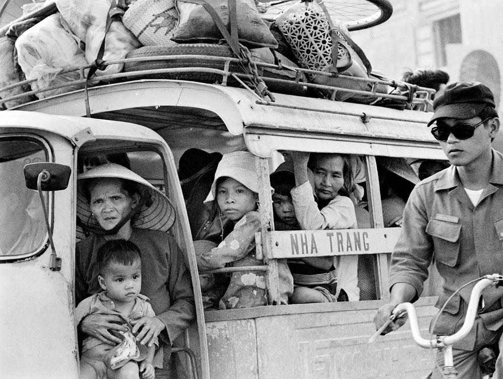 Zivilisten fliehen Nha Trang 1975