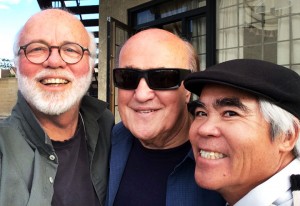 Me, Peter Arnett, and Nick Ut. A Yank, a Kiwi, and a Vietnamese. Fellow Pulitzer winners from the war in Vietnam.