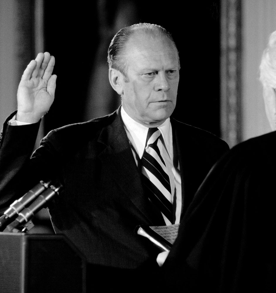 Ford Sworn In as President 40 Years Ago Today - David Hume Kennerly