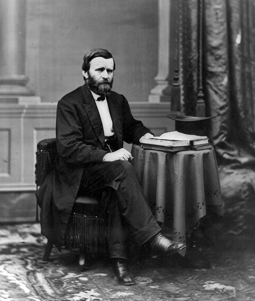 1869. Pres. U. S. Grant, by Matthew Brady (LOC)