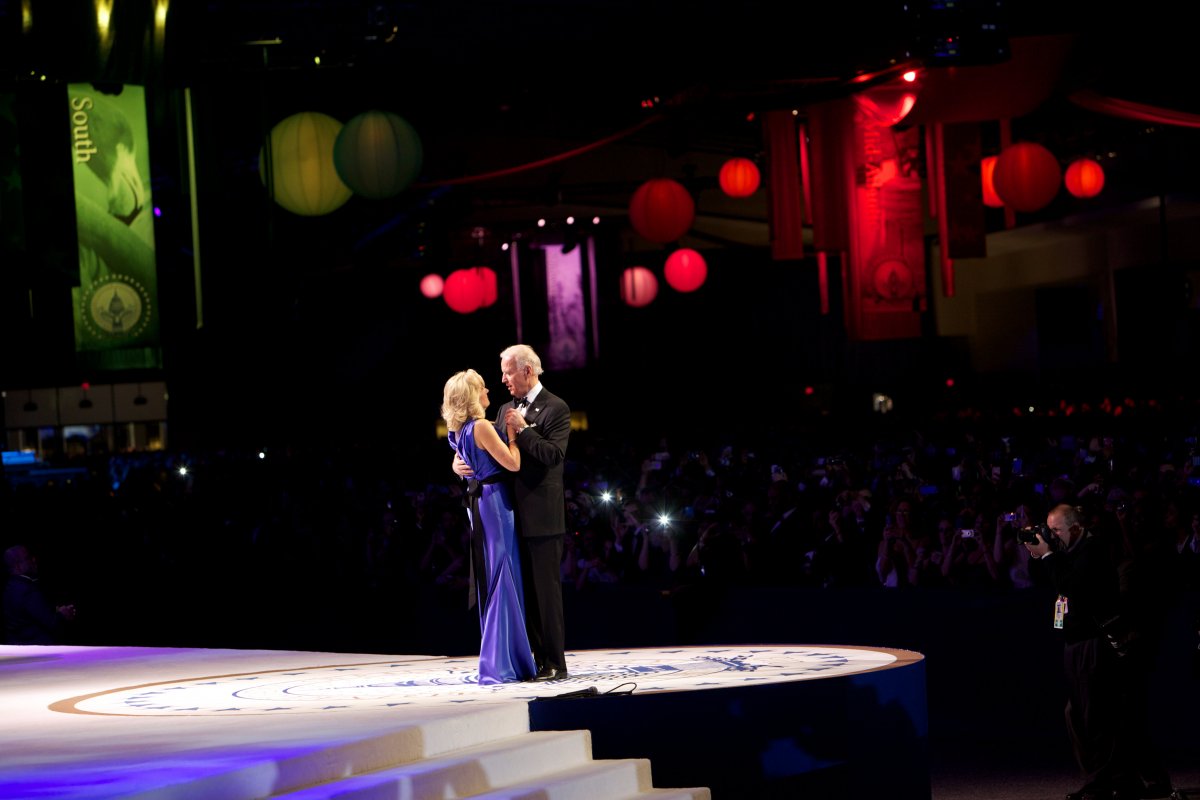 2013. VP and Mrs Biden at 2nd inauguration ball (DHK Photo)