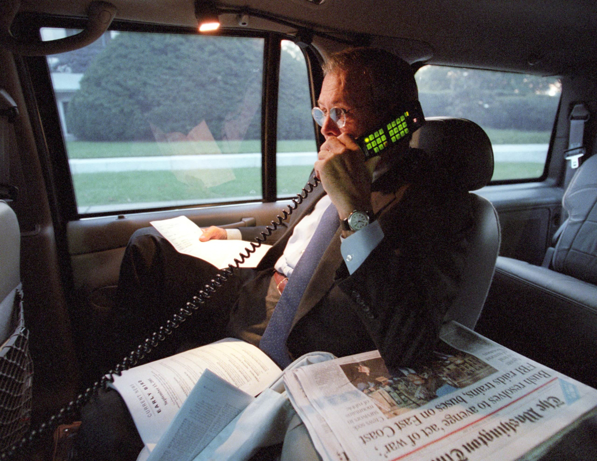 Donald Rumsfeld on Route to the Pentagon