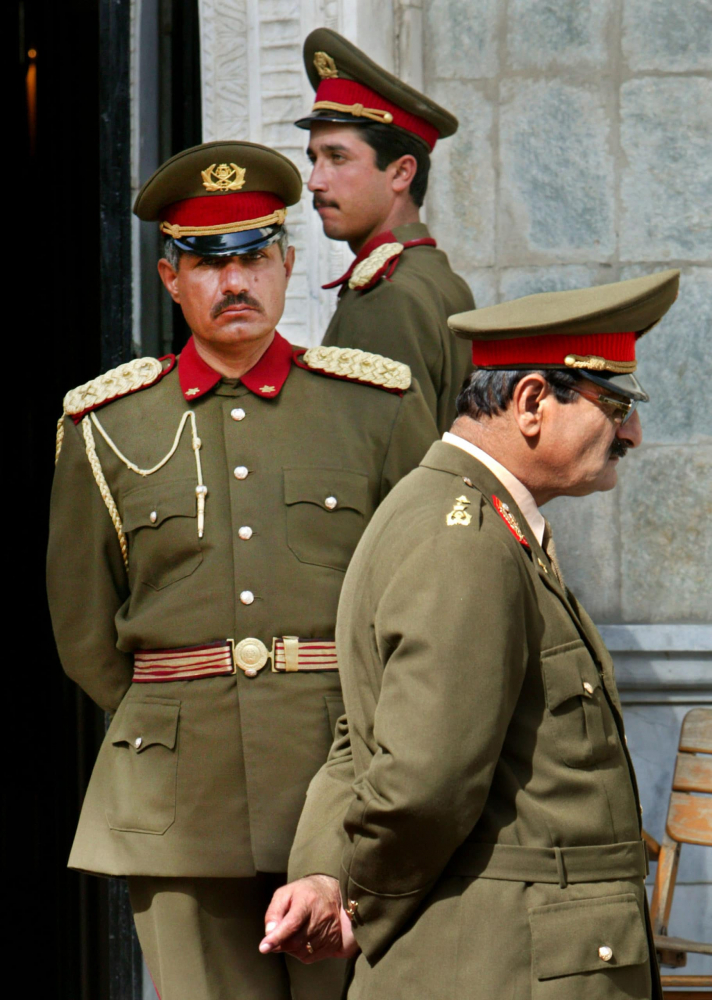 Afghan Army Officers