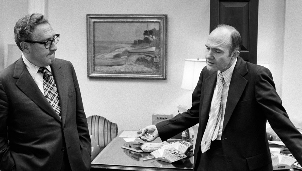 Kissinger and Scowcroft