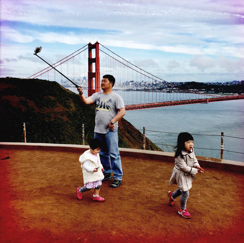 Golden Gate selfie 841