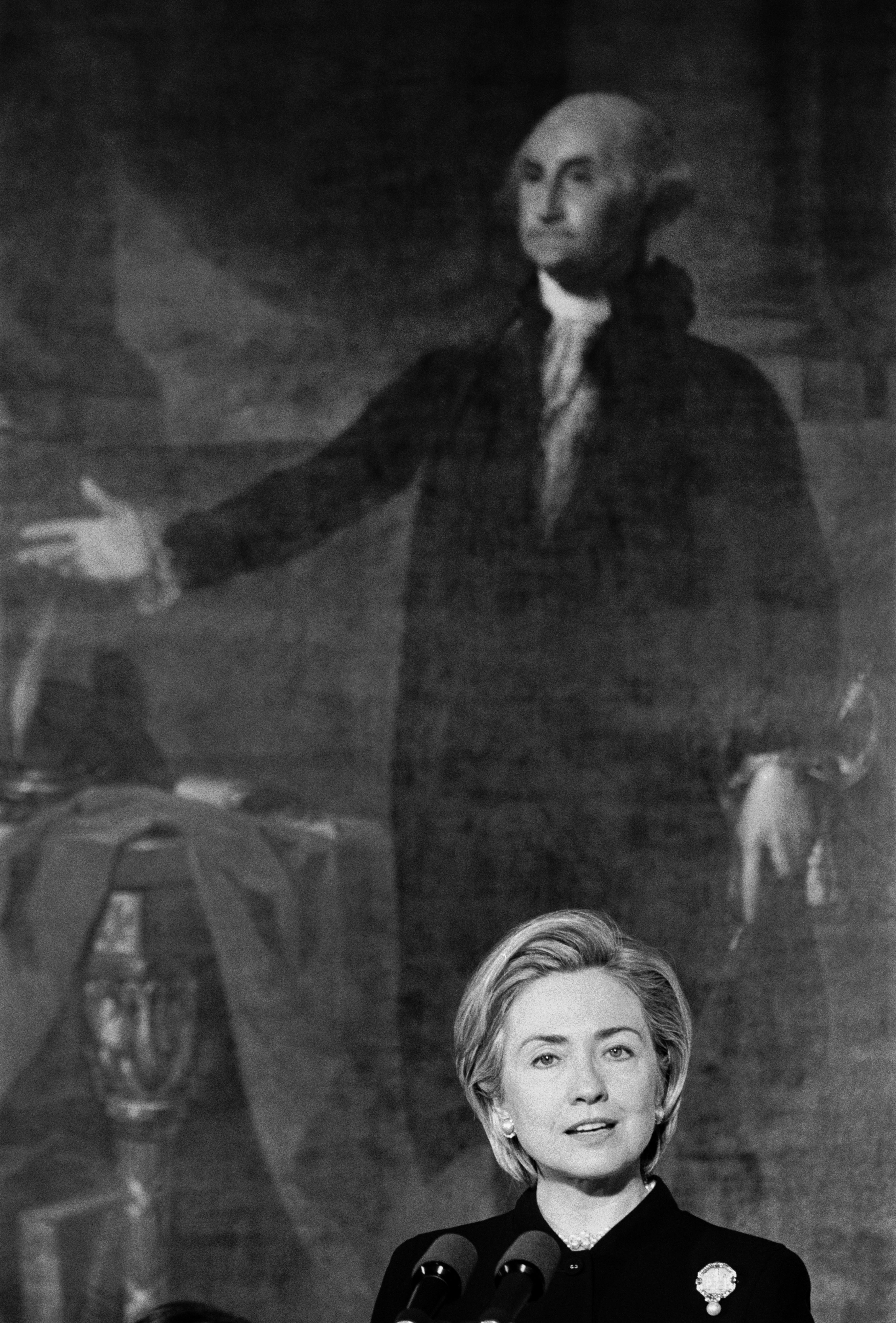 Hillary Clinton and George Washington - 877