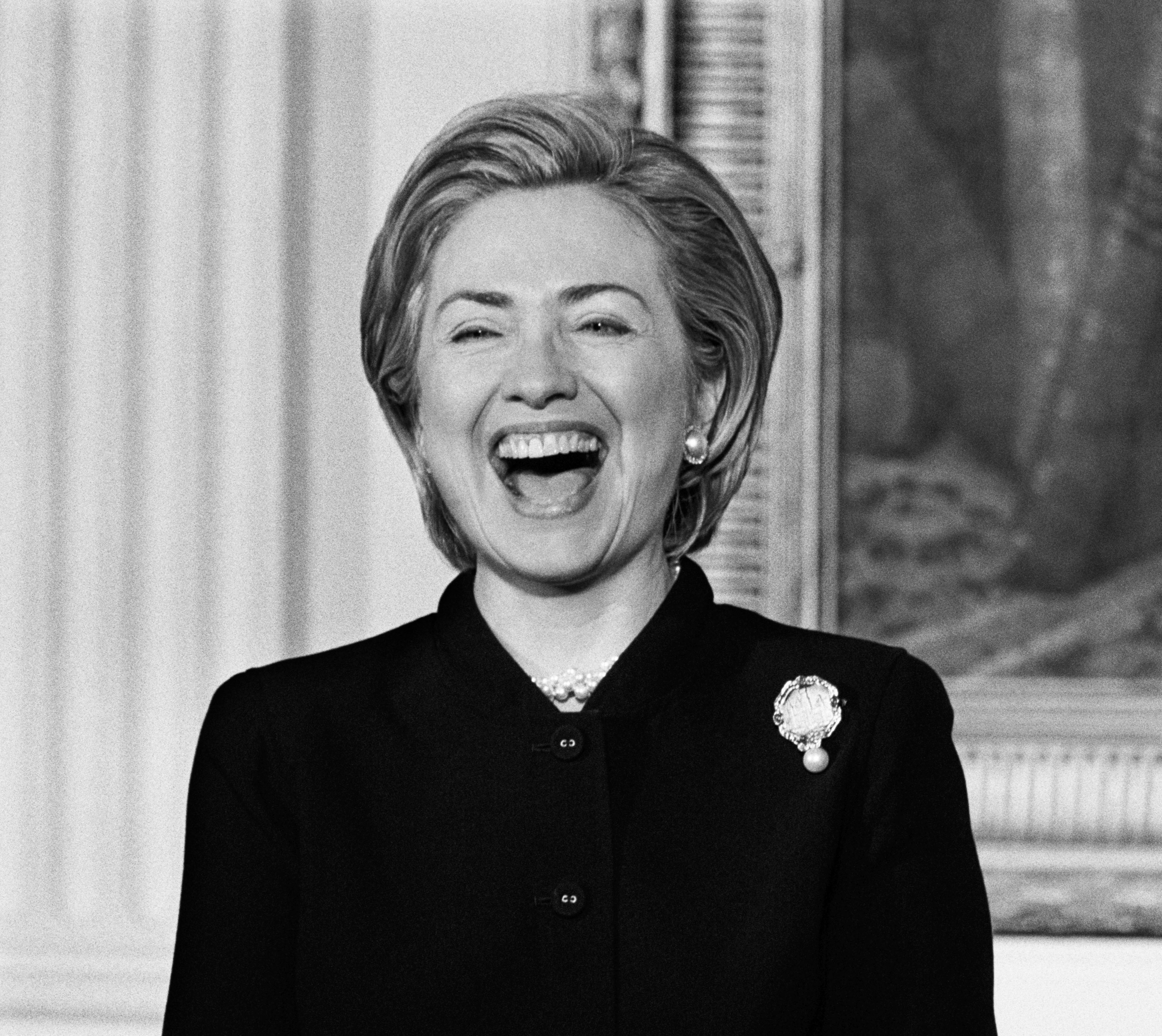 Hillary laughs - 878