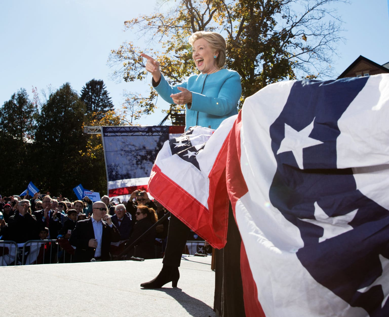 Hillary Clinton Campaigns In New Hampshire David Hume Kennerly