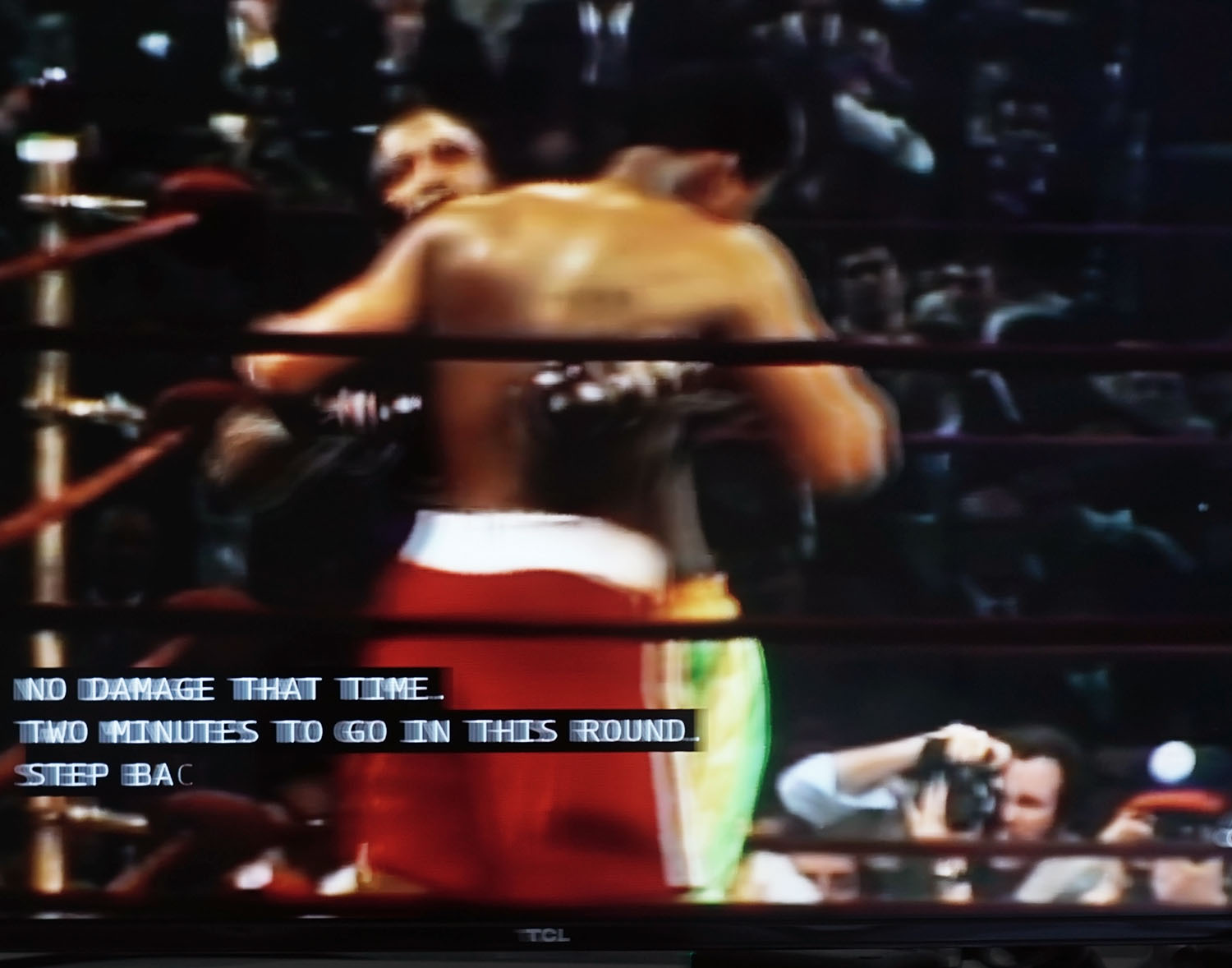 Screen Shot by David Burnett of me Photographing Fight.