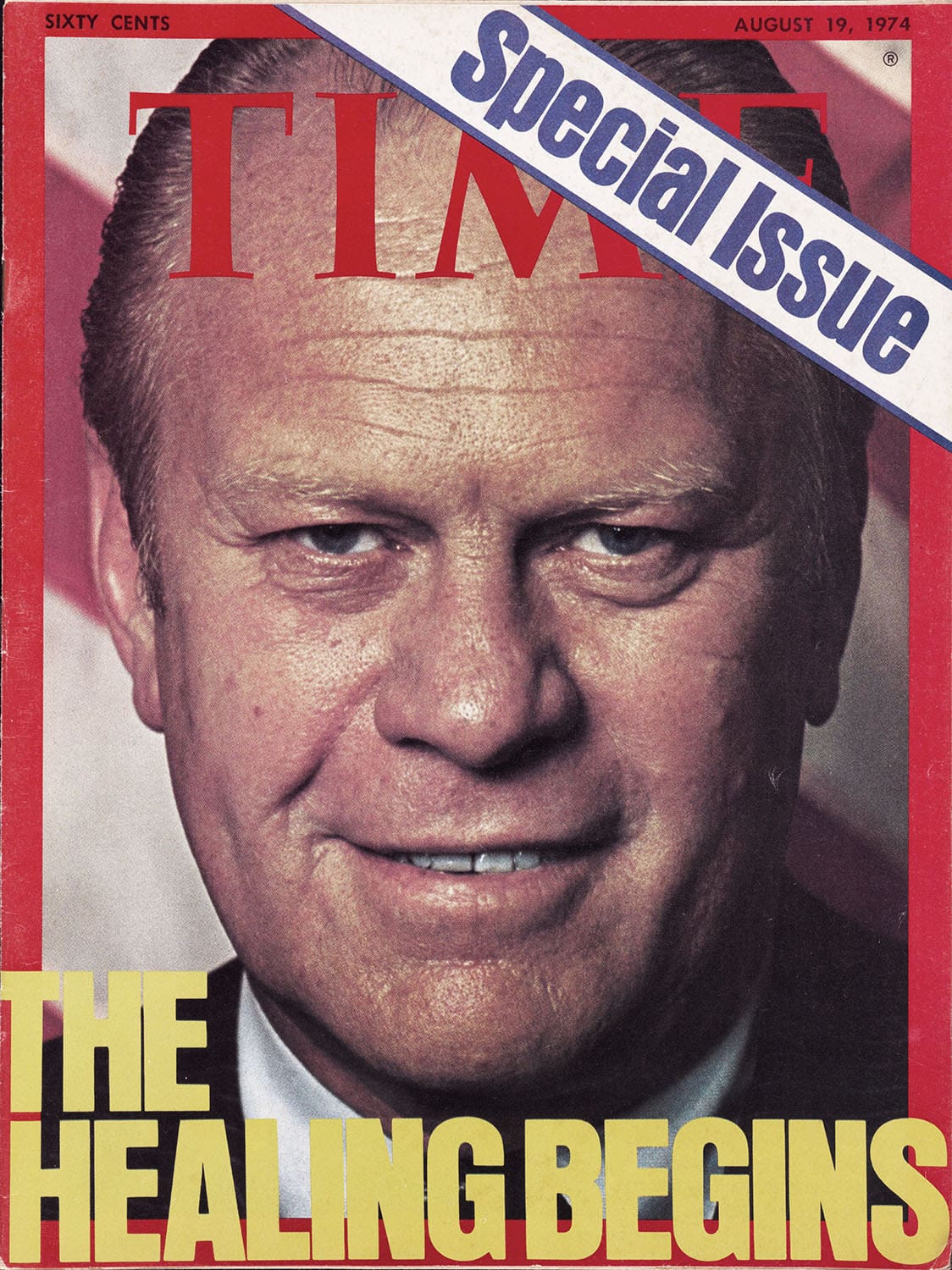 Kennerly’s TIME Magazine cover of Gerald R. Ford, the 38th President of the United States of America
