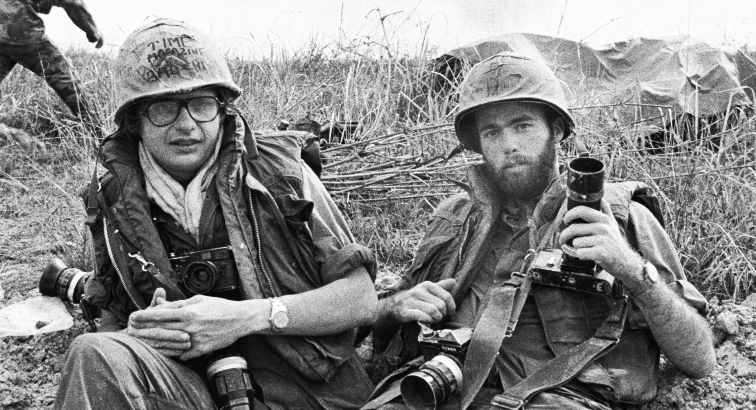 Dirck Halstead and David Kennerly in Vietnam, 1972