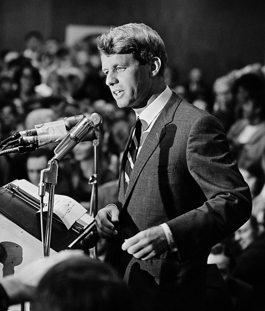 Sen. Robert Kennedy at Portland Labor Hall, 1966