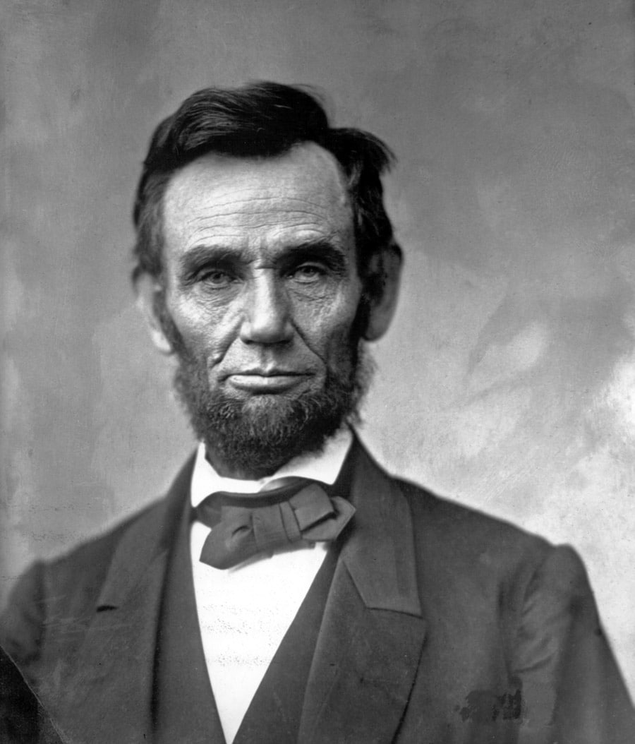 Abraham Lincoln by Alexander Garner, 1863