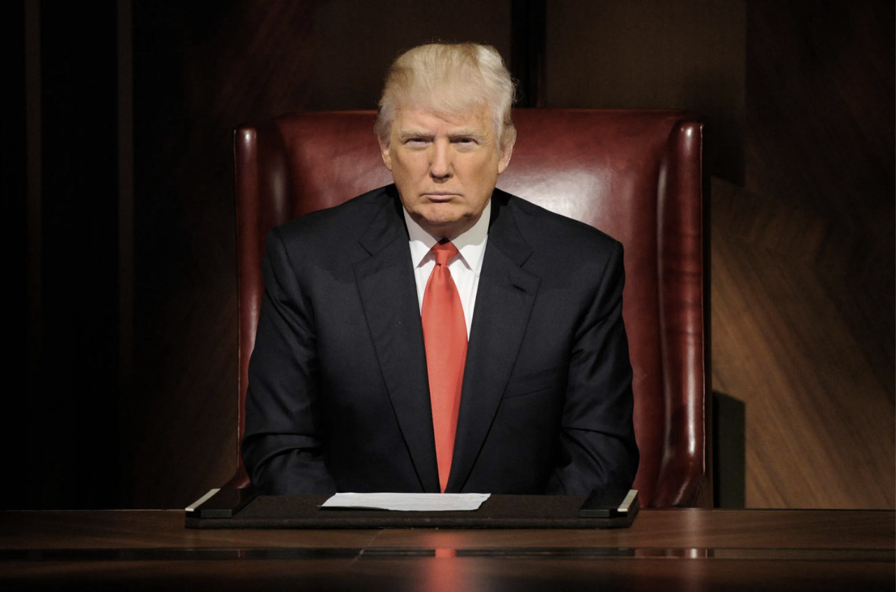 Donald Trump on The Apprentice (NBC)
