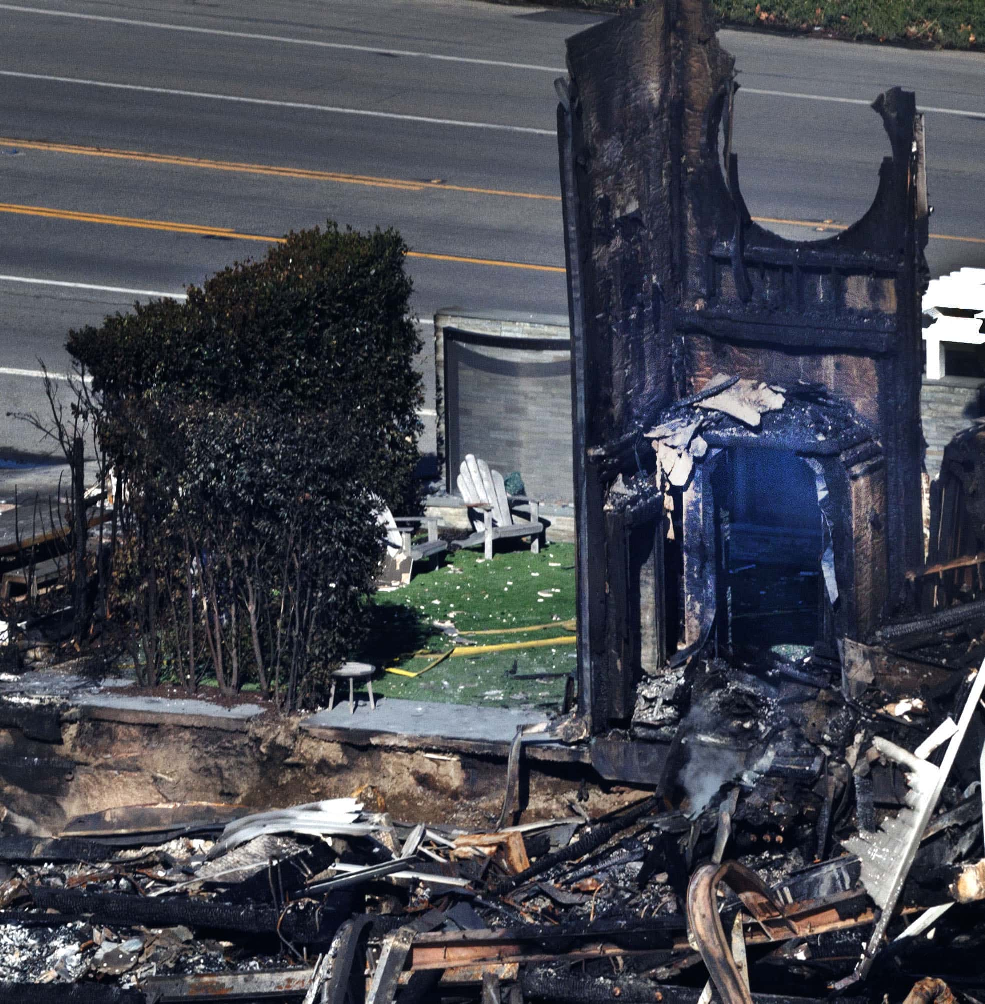 Nothing left but the lawn chairs